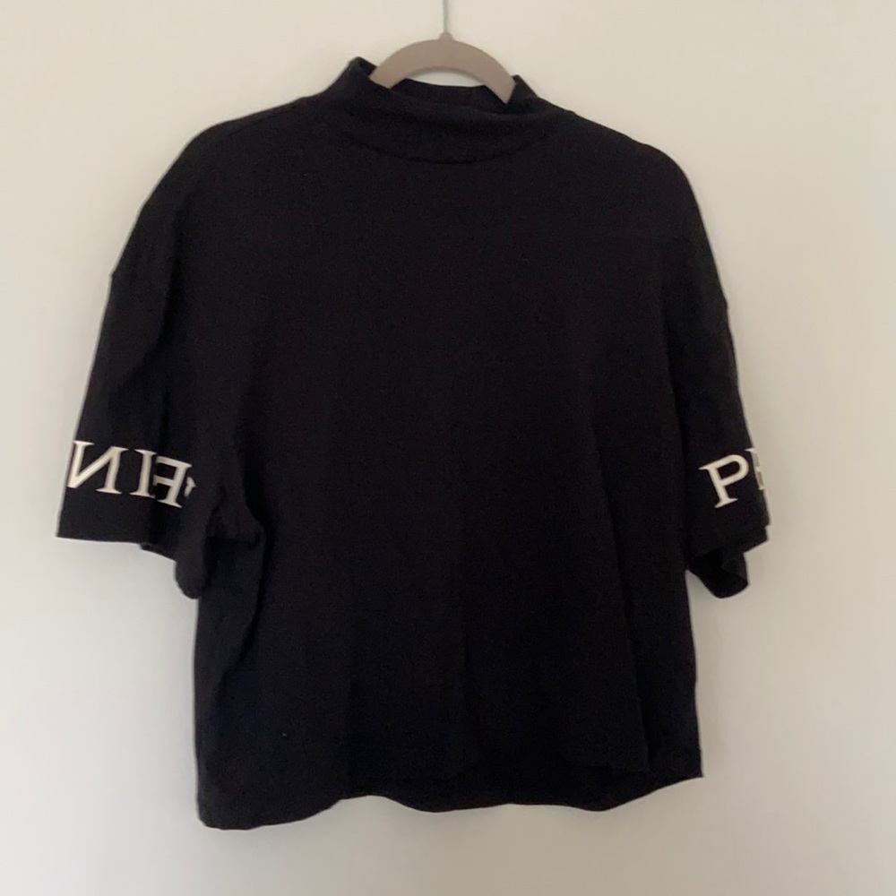 PRINGLE Of Scotland Baggy High Neck Shirt.